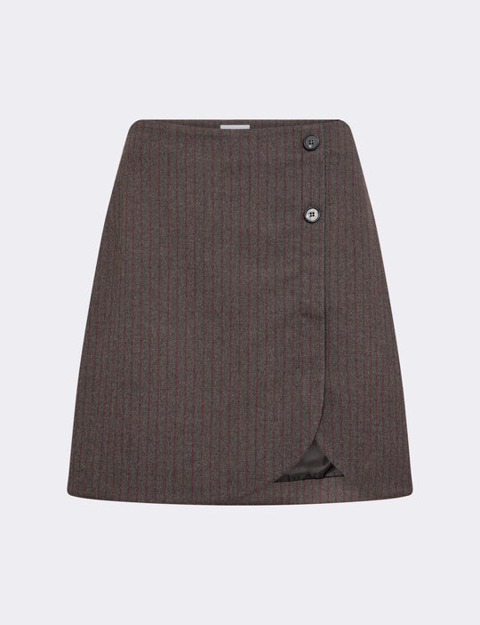 LR-NANDA 3 Skirt Dark brown