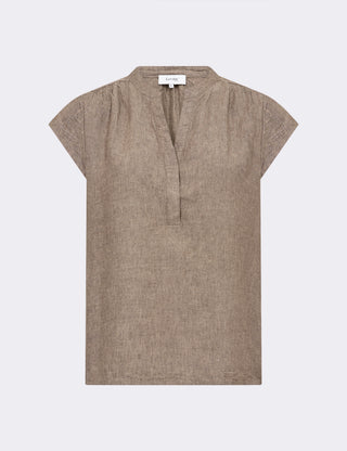 LR-NAJA 19 Blouse Camel