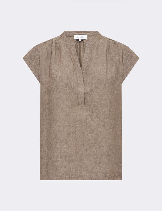 LR-NAJA 19 Blouse Camel