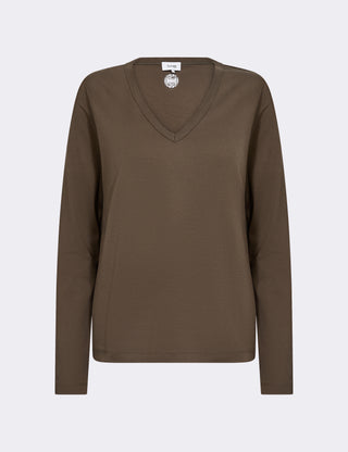 LR-PALOMA 8 T-shirt Dark brown