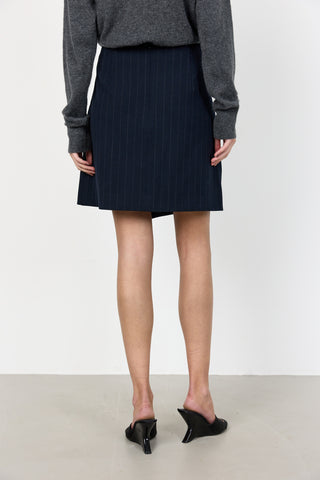 LR-OLIVIA 3 Skirt Dark blue