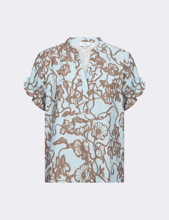 LR-RYA 1 Blouse Light blue