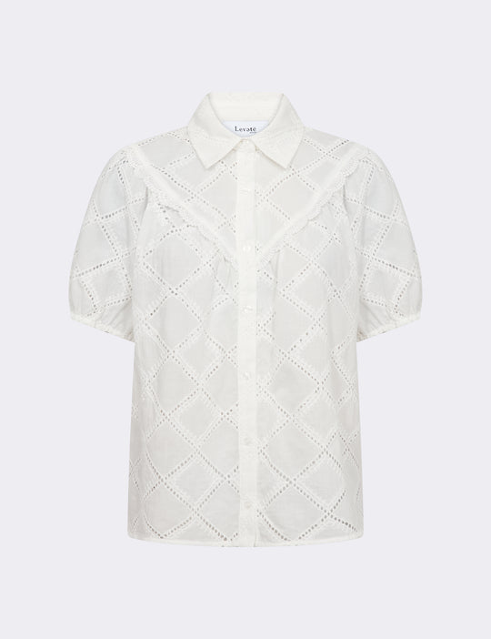 LR-ROW 2 Shirt Off white