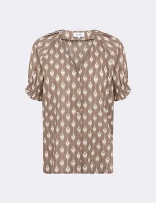 LR-RINNI 2 Blouse Brown