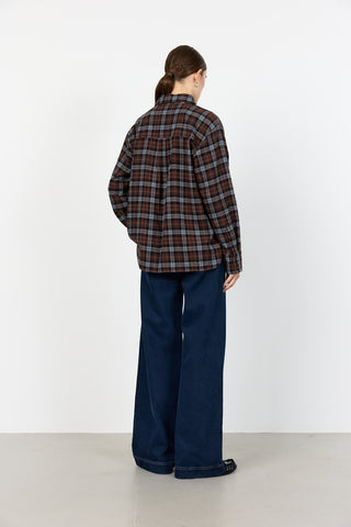 LR-ODANSA 2 Shirt Dark brown