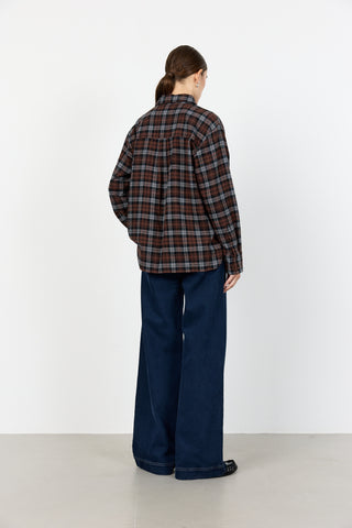 LR-ODANSA 2 Shirt Dark brown