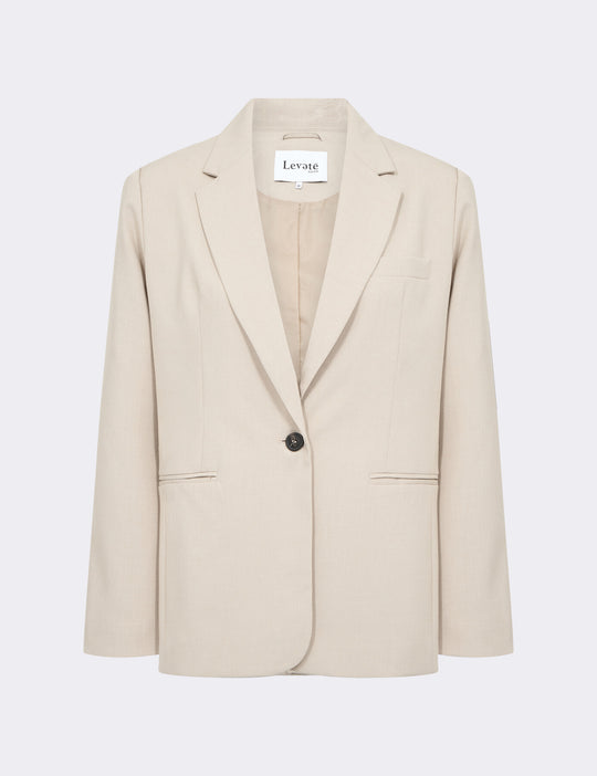 LR-PRESLEY 1 Blazer Light sand