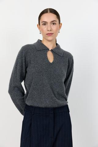 LR-ELOISE 13 Knit Dark grey