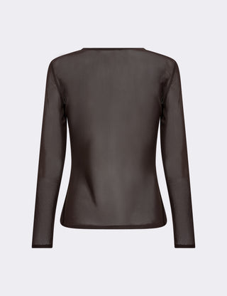 LR-TELA 1 T-shirt Dark brown