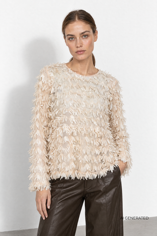 LR-UNION 2 Blouse Cream