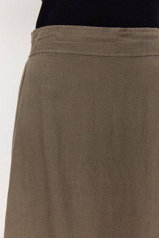 LR-NAJA 30 Skirt Brown