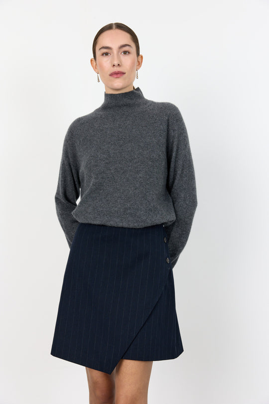 LR-ELOISE 6 Knit Dark grey