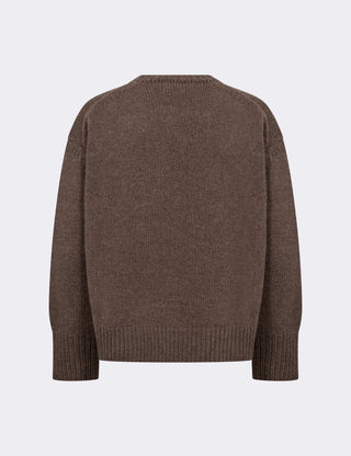 LR-PERLE 1 Pullover Brown