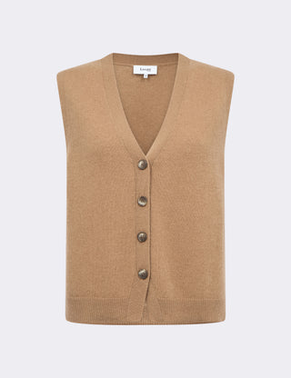 LR-ELOISE 10 Waistcoat Brown