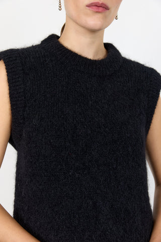 LR-NOREEN 5 Waistcoat Black