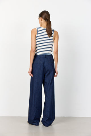 LR-NEDDIE 5 Top Dark blue
