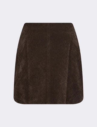 LR-NIOBA 2 Skirt Dark brown