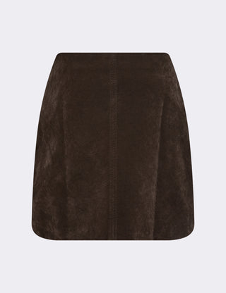 LR-NIOBA 2 Skirt Dark brown