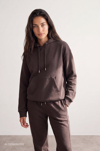 LR-NUKA 21 Sweatshirt Dark brown