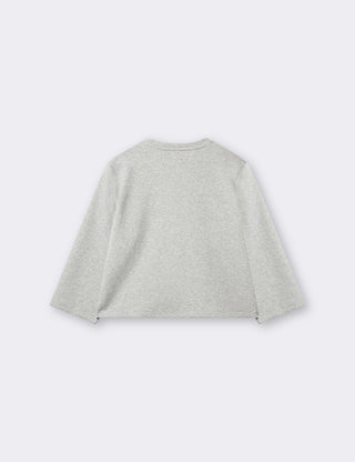 BL-ALONA ART 2 Sweatshirt Light grey