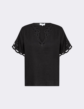LR-NAJA 61 Blouse Black