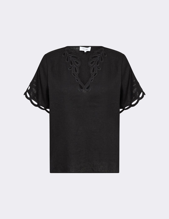LR-NAJA 61 Blouse Black