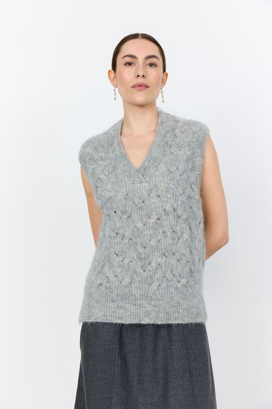 LR-NIVA 2 Waistcoat Light grey