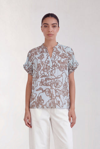 LR-RYA 1 Blouse Light blue
