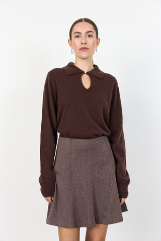 LR-ELOISE 13 Knit Dark brown