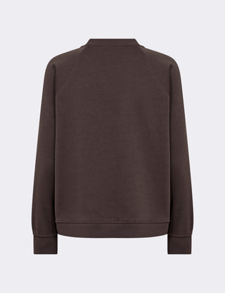 LR-NUKA 11 Sweatshirt Dark brown