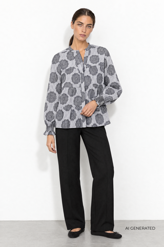 LR-UNNATI 1 Shirt Dark blue