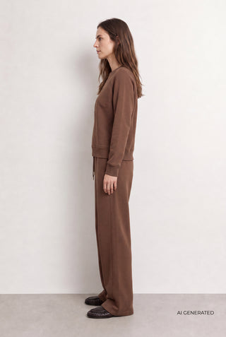 LR-NUKA 11 Sweatshirt Brown