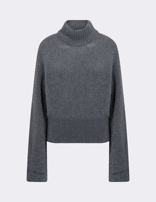 LR-NOREEN 12 Pullover Dark grey