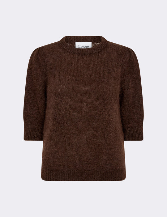 LR-NOREEN 2 Blouse Dark brown