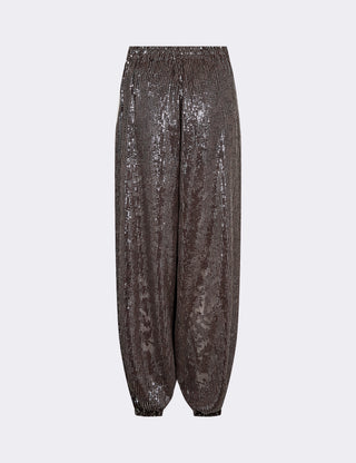 LR-URANIA 1 Pants Dark brown
