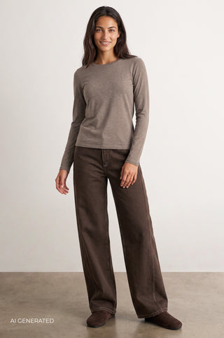 LR-JOSEPHINE 1 T-shirt Brown