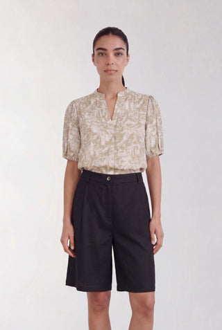 LR-RUNI 1 Shirt Dusty green