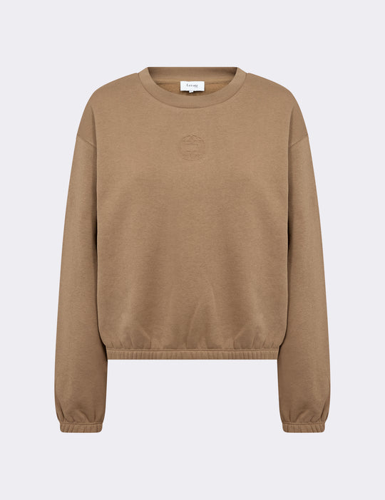 LR-NUKA 13 Sweatshirt Light brown