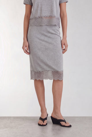 LR-RIA 2 Skirt Light grey