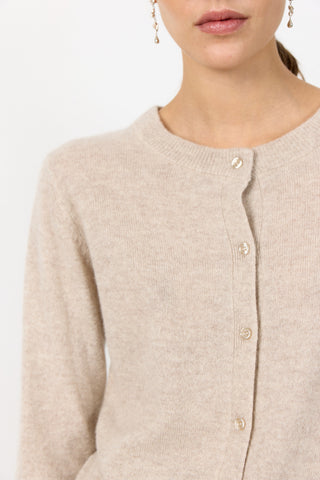 LR-ELOISE 15 Cardigan Light sand