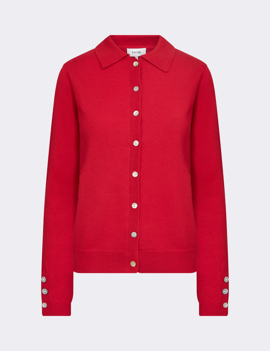 LR-ISMAILA 6 Cardigan Red