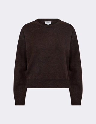 LR-ISMAILA 24 Pullover Dark brown