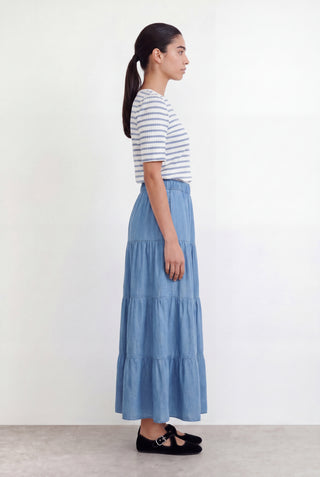 LR-RORA 4 Skirt Light blue