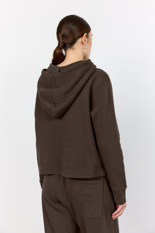 LR-NUKA 9 Sweatshirt Dark brown