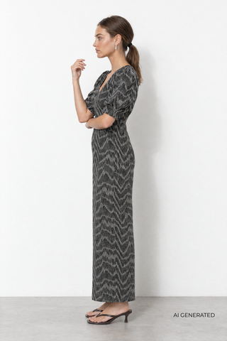 LR-URSA 2 Dress Dark grey