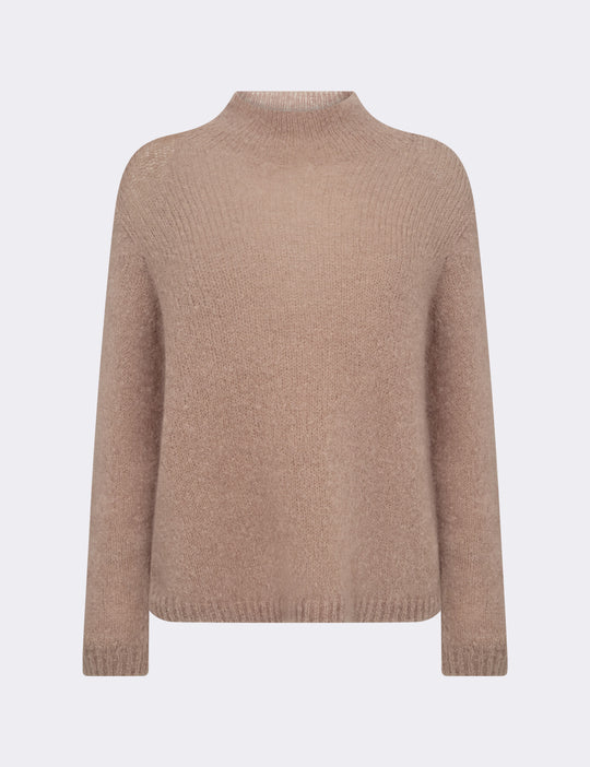 LR-NOREEN 9 Knit Light brown