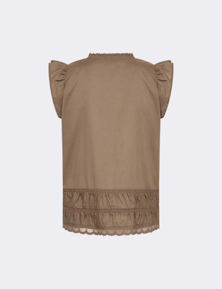 LR-ROSY 2 Blouse Brown