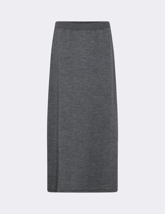 LR-ISMAILA 8 Skirt Dark grey