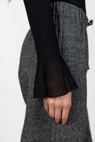LR-OBI 1 Cardigan Black