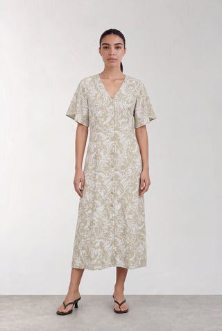 LR-RUNI 2 Dress Dusty green
